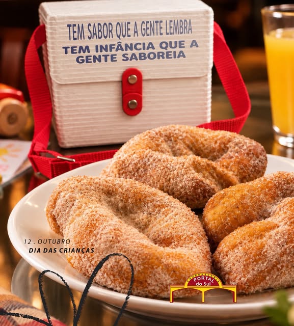 Rosquinhas açucaradas da casa